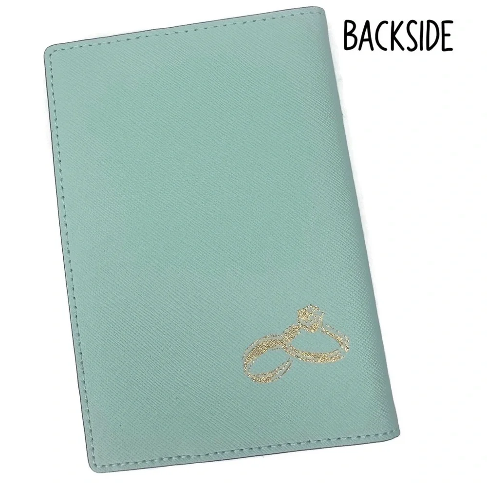 Kate Spade Miss Mrs Passport Holder Wedding Belles Engagement Wallet NWT